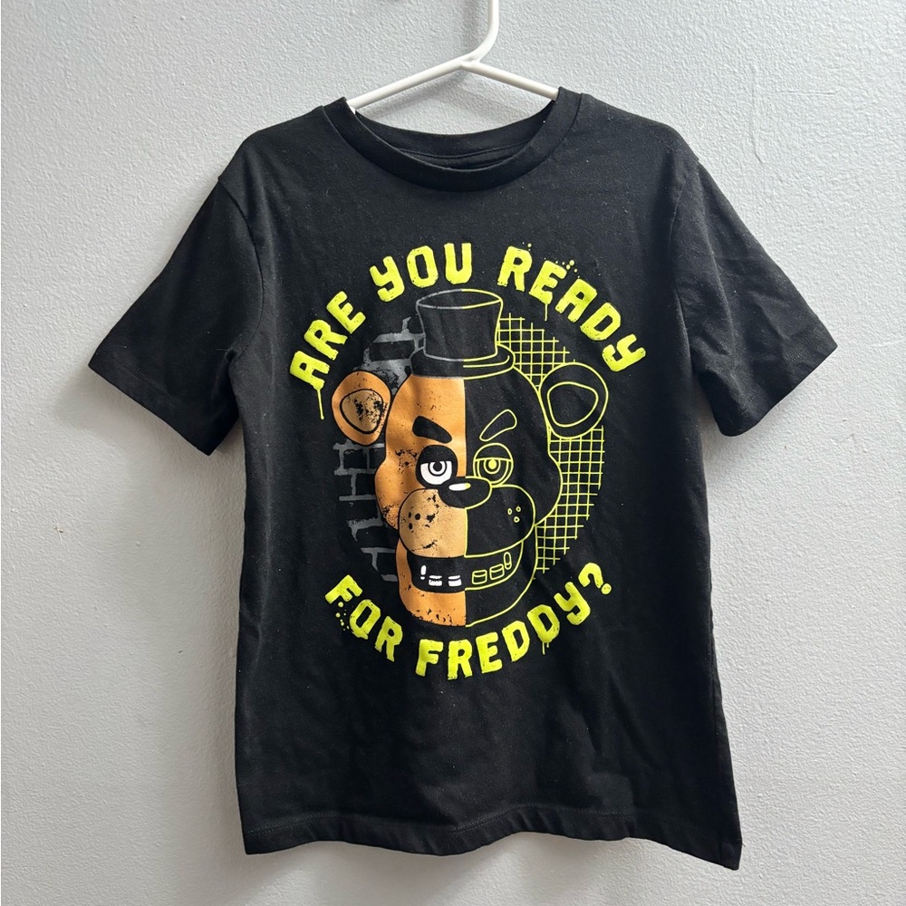 Kids Black five nights at Freddy’s T-Shirt